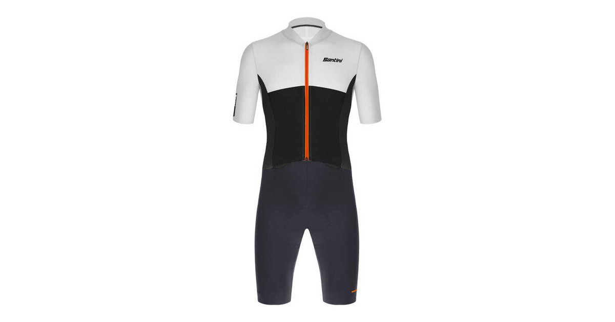 SANTINI Redux Istinto Race Suit Schwarz XS Mann