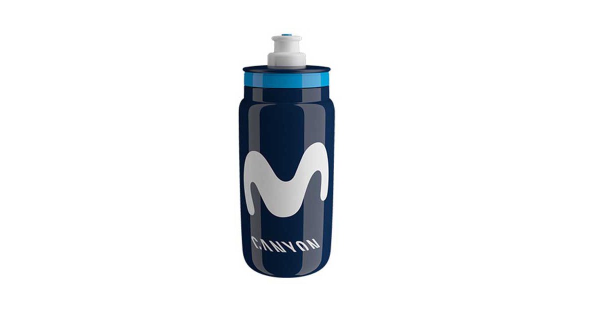 Elite Fly Team Movistar Water Bottle Ml Blau