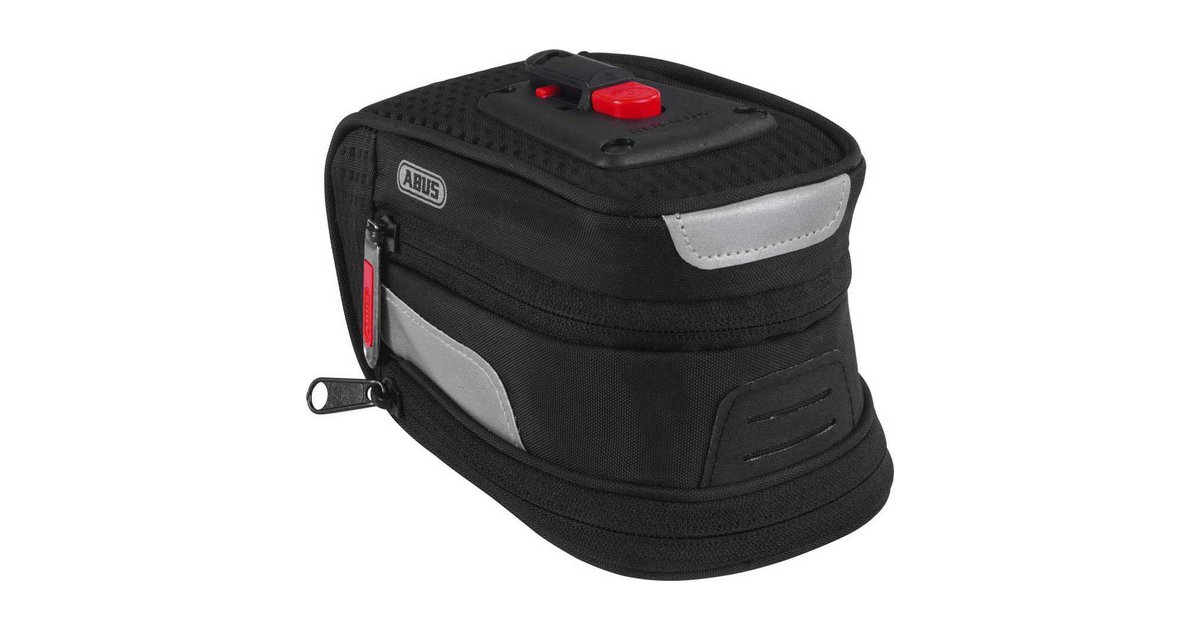 Abus St 2100 Kf Saddle Bag 1 2l Schwarz