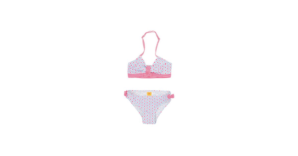 Steiff Girls Bikini mit Blümchen