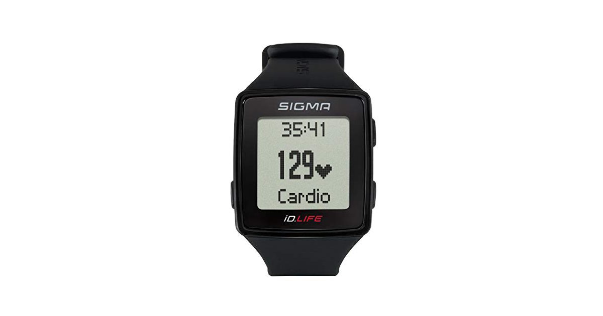 Sigma Sport Pulsuhr ID LIFE Black Activity Tracker Handgelenk