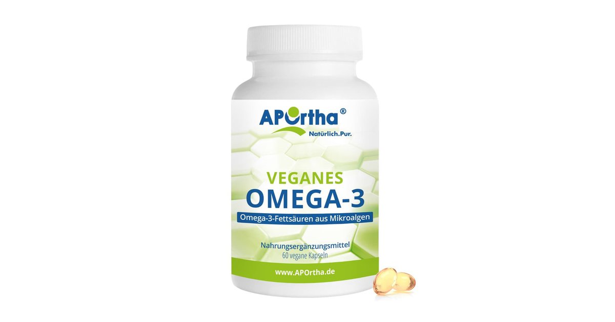 Aportha Aportha Algen L Veganes Omega Vegane Kapseln