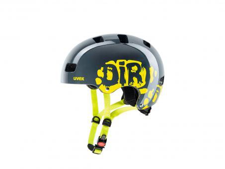 Uvex Kid 3 Helm  schwarzgrau  55-58 cm  Fahrradbekleidung