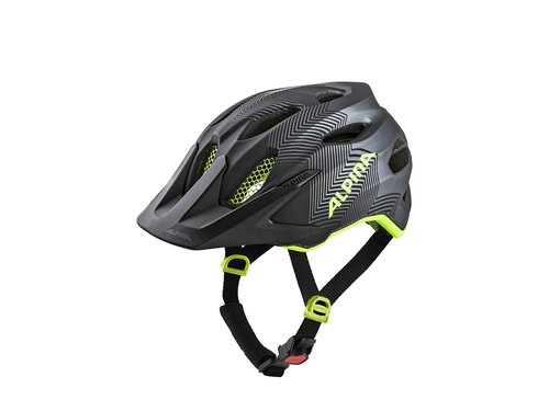 Alpina Carapax Junior Helm  schwarzgrau  51-56 cm  Fahrradbekleidung