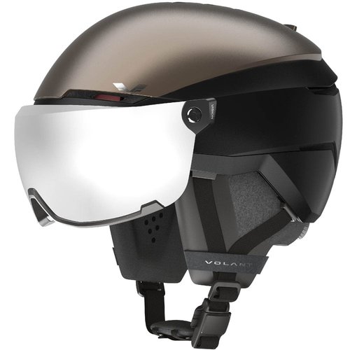 Volant Amid Visor HD Plus Helm Champagne/Black Chrome