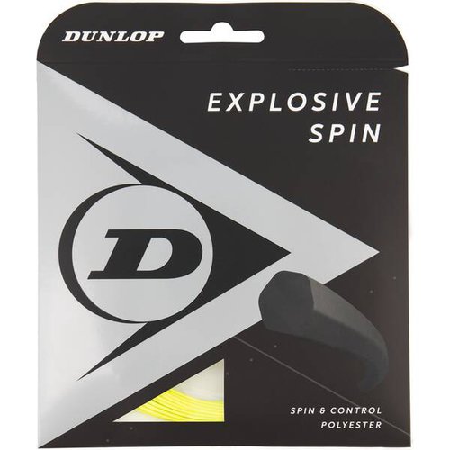Dunlop Tennissaite EXPLOSIVE SPIN 1.30mm 12m Set gelb