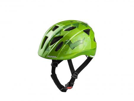 Alpina Ximo Flash Kinderhelm  grün  45-49 cm  Fahrradbekleidung