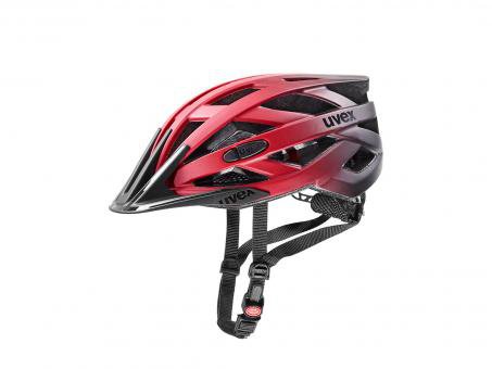 Uvex I-VO CC Helm  rotorange  52-57 cm  Fahrradbekleidung