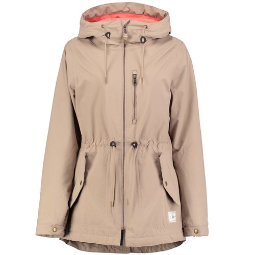 O'Neill ONeill Eyeline Jacket Damen-Snowboardjacke Fungi Beige
