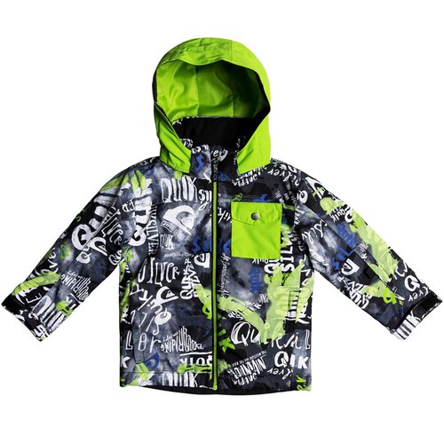 Quiksilver Little Mission Kids Kinder-Snowboardjacke Black Construct