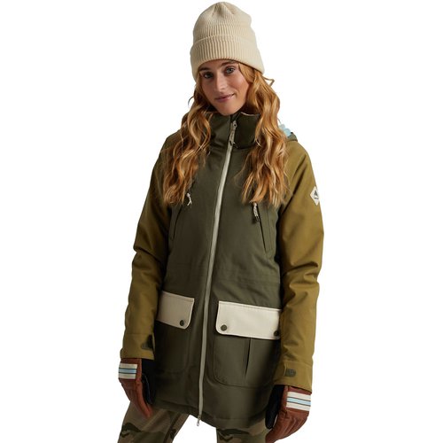 Burton Prowess Jacket Keef/Martini Olive/Creme Brulee