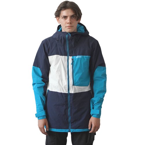 Burton Peasy Jacket Dress Blue White