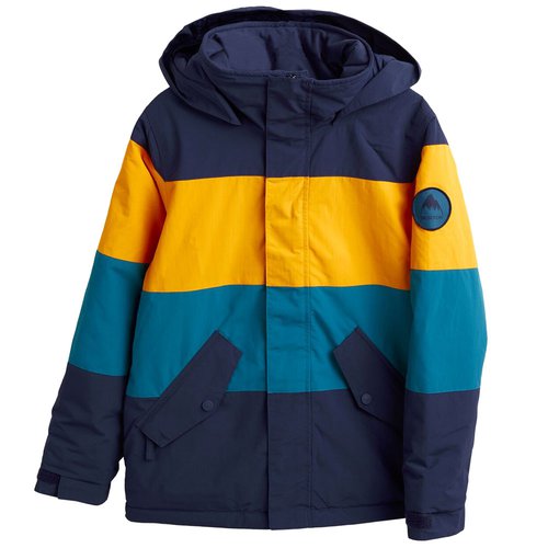 Burton Boys Symbol Jacket Dress Blue Cadmium Yellow