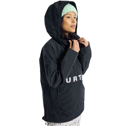 Burton Frostner 2L Anorak True Black Stout White