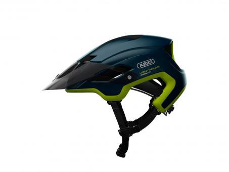 Abus MonTrailer MTB-Helm  blau  55-58 cm  Fahrradbekleidung