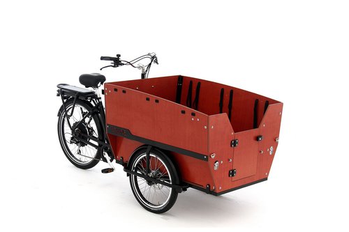Babboe MAX-E 7K HDMD 450  braun  50 cm  E-Lastenräder