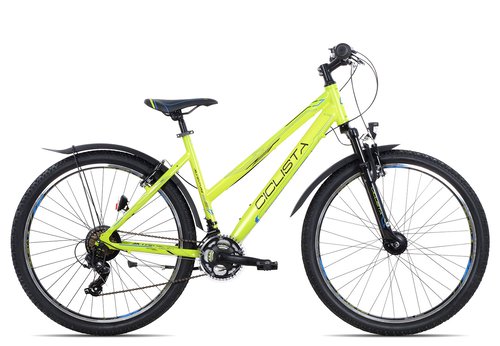 Ciclista Adventure 27.5 Trapez | 43 cm | lime black blue