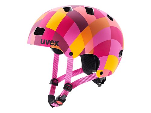 Uvex Kid 3 cc | 55-58 cm | red checkered matt