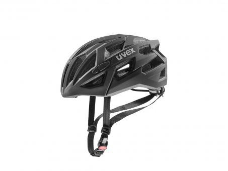 Uvex Race 7 Rennrad-Helm  schwarzgrau  51-55 cm  Fahrradbekleidung