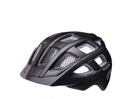 KED Kailu Jugendhelm  schwarzgrau  53-59 cm  Fahrradbekleidung