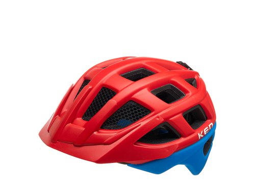 KED Kailu Jugendhelm  rotorange  49-53 cm  Fahrradbekleidung