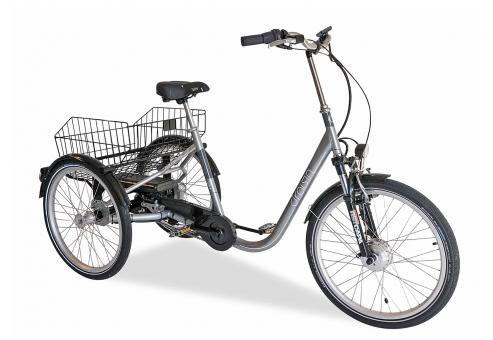 Draisin Senora mit Motor 482 Wh  weißaluminium  unisize  Dreiräder