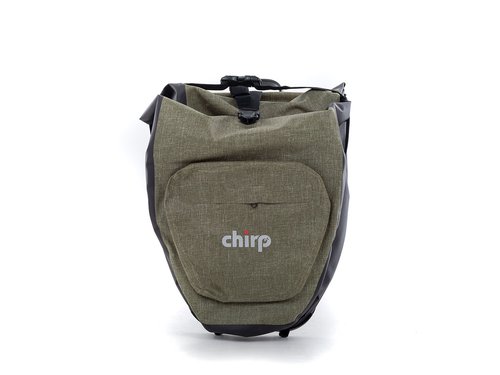 Chirp H2O Single Hecktasche  grün  21 Liter  Fahrradzubehoer