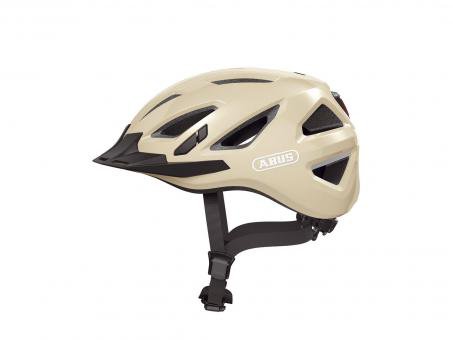 Abus Urban-I 3.0 Helm  braunbeige  51-55 cm  Fahrradbekleidung