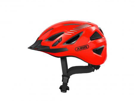 Abus Urban-I 3.0 Signal Helm  rotorange  61-65 cm  Fahrradbekleidung