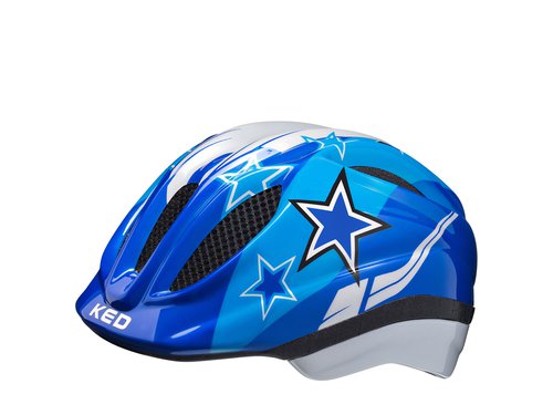 KED Meggy II Kinderhelm | 49-55 cm | blue star