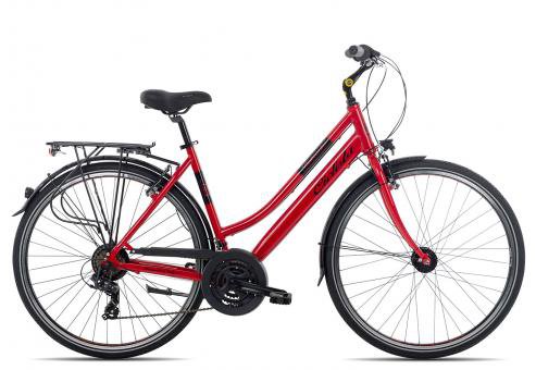 Ciclista Ponte Vecchio Trapez  red black  56 cm  Cityräder