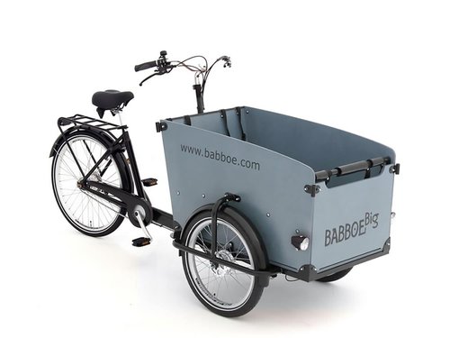 Babboe Big 7N RB  grau  50 cm  Lastenräder