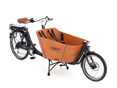 Babboe City-E 7K HD 450  braun  50 cm  E-Lastenräder
