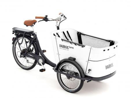 Babboe Curve-E 7K HD 450  weiss  50 cm  E-Lastenräder