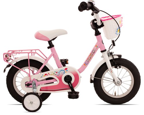Bachtenkirch My Dream 12  hellrosa weiß  23 cm  Fahrräder