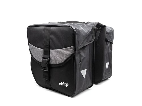 Chirp Travel Set Gepäckträgertaschen  schwarzgrau  25 Liter  Ausruestung