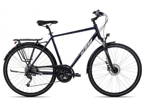 KTM Saragossa 27  evebluesilver  56 cm  Trekkingräder