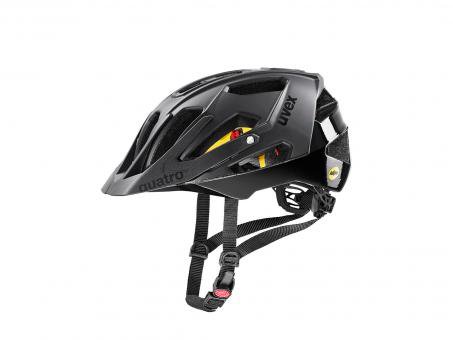 Uvex Quatro CC MIPS Helm  schwarzgrau  56-61 cm  Fahrradbekleidung