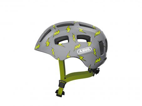 Abus Youn-I 2.0 Jugendhelm  schwarzgrau  48-54 cm  Fahrradbekleidung