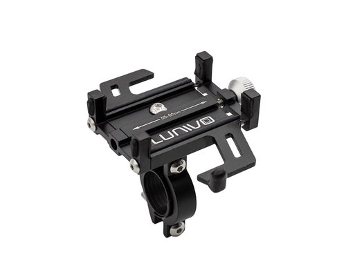 Lunivo Smartphonehalter de Luxe  schwarzgrau  unisize  Fahrradteile