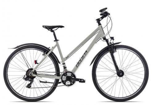 Ciclista All Road Trapez  grey black white  55 cm  Crossräder