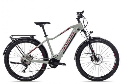 Axess Force WS Allroad  lightgrey red purple  20 Zoll  E-Hardtail-Mountainbikes