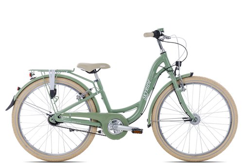 Puky SKYRIDE 24-7 Classic  retro-grün  unisize  Fahrräder