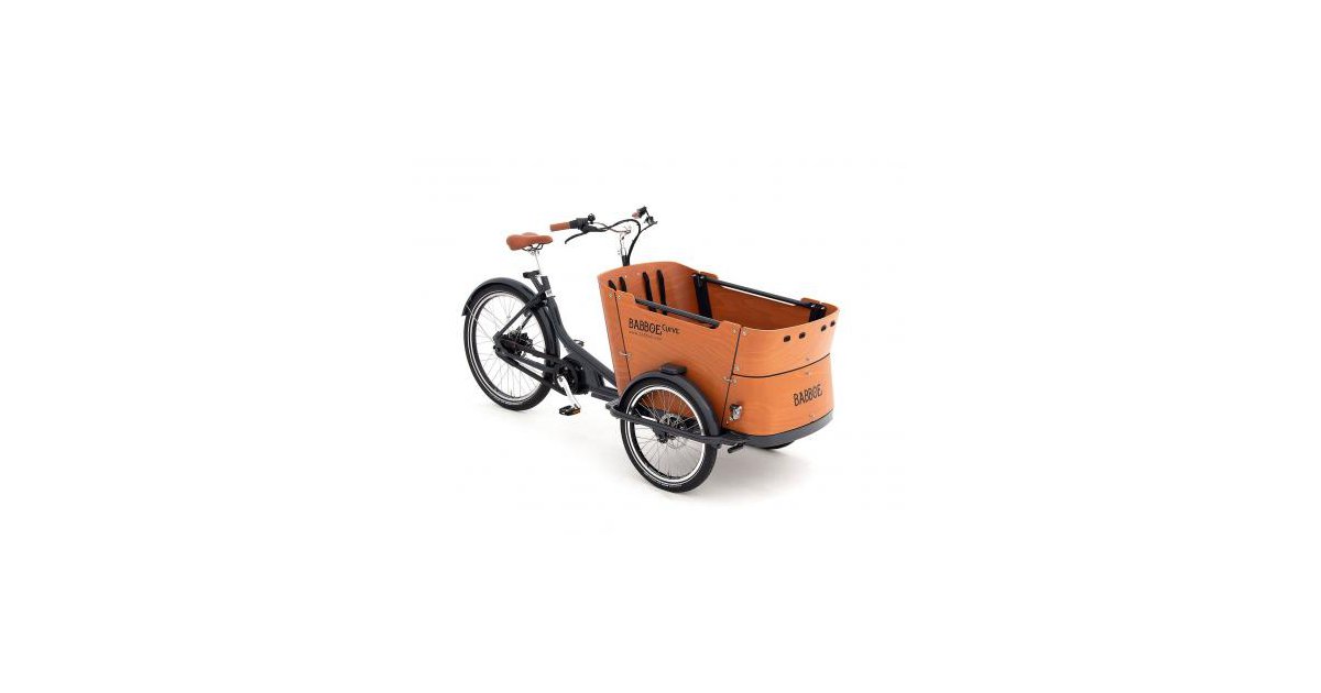 Babboe Curve Mountain ENV HD 400 braun 50 cm ELastenräder