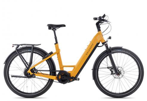 Kalkhoff IMAGE 7.B EXCITE 750 Wave XXL 2023  mustardyellow matt  53 cm  E-Cityräder
