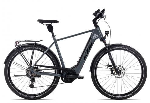 KTM Macina Gran PRO  epicgreyblack blue  51 cm  E-Trekkingräder