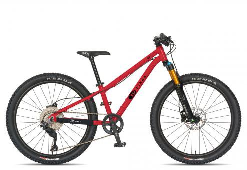 Kubikes 24 MTB DISC  rot  29 cm  Mountainbikes