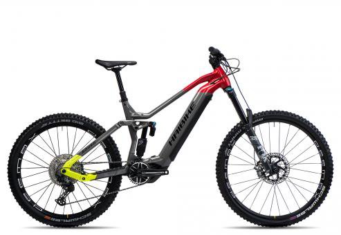 Haibike Nduro 7 2023  greyredlimeblack  44 cm  E-Bike Fully