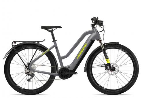 Haibike Trekking 6 Trapez  greyneon yellow  48 cm  E-Trekkingräder