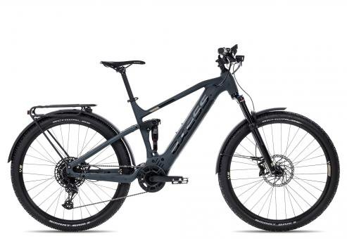 Axess ROGUE FS Allroad  grey mattblacksand  21,5 Zoll  E-Bike Fully